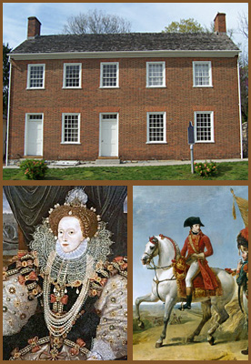 "Governor's Mansion," Queen Elizabeth I, and Napoleon Bonaparte